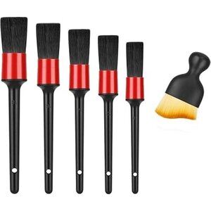 Car Detailing Brushes Duster Cleaning Kits, Soft Hair Dashboard Air Vent